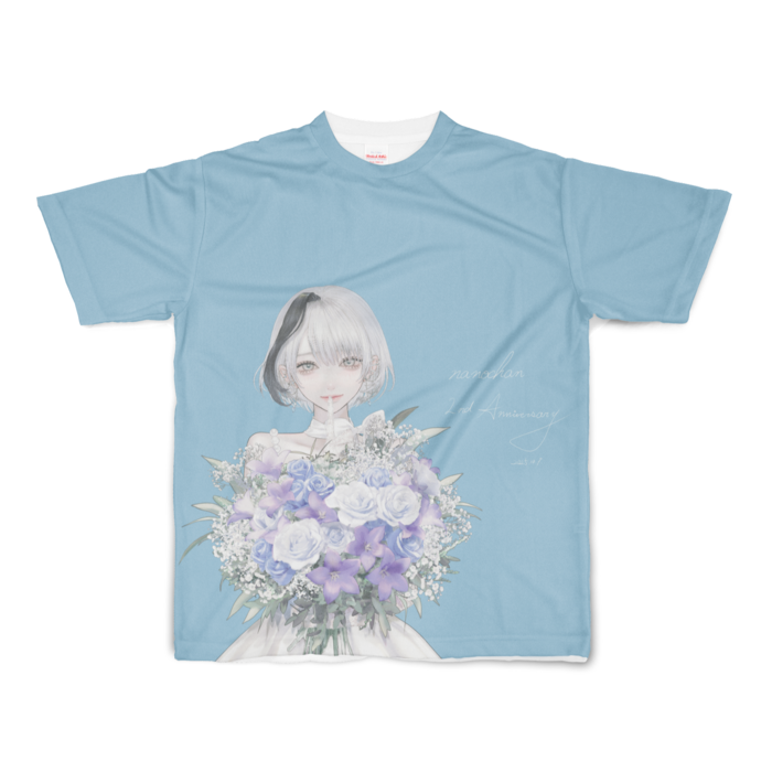 フルグラフィックTシャツ - Sサイズ - 両面印刷