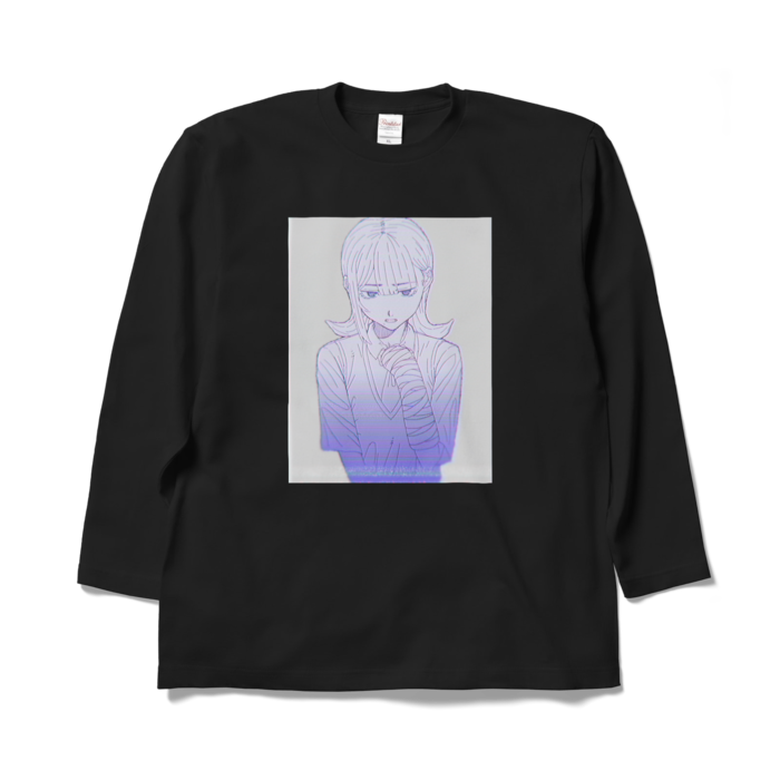 ロングスリーブTシャツ - XL - ブラック