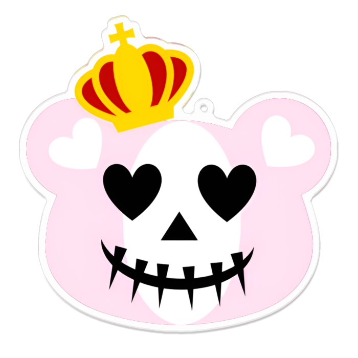 アクリルキーホルダー - 100 x 100 (mm)