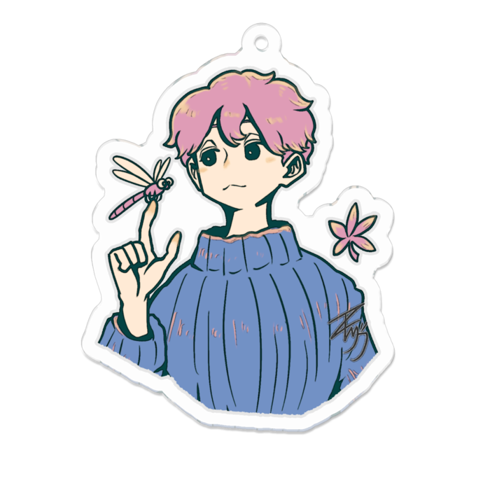 アクリルキーホルダー - 70 x 70 (mm)