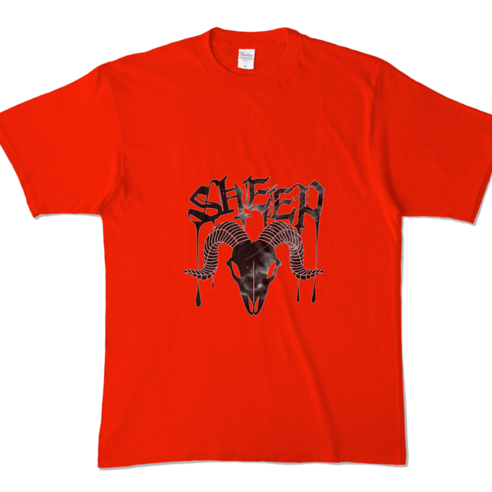 カラーTシャツ - XL - レッド (濃色)
