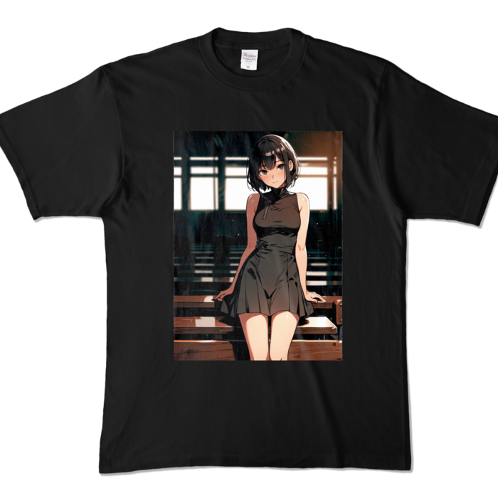 カラーTシャツ - XL - ブラック (濃色)