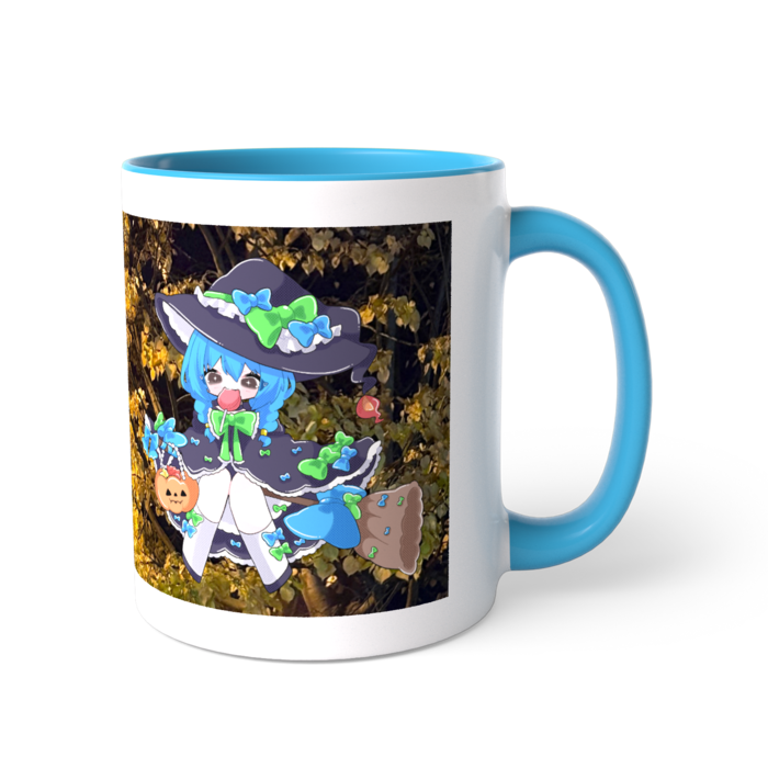 ツートンカラーマグカップ - 直径 8.2cm / 高さ 9.5cm