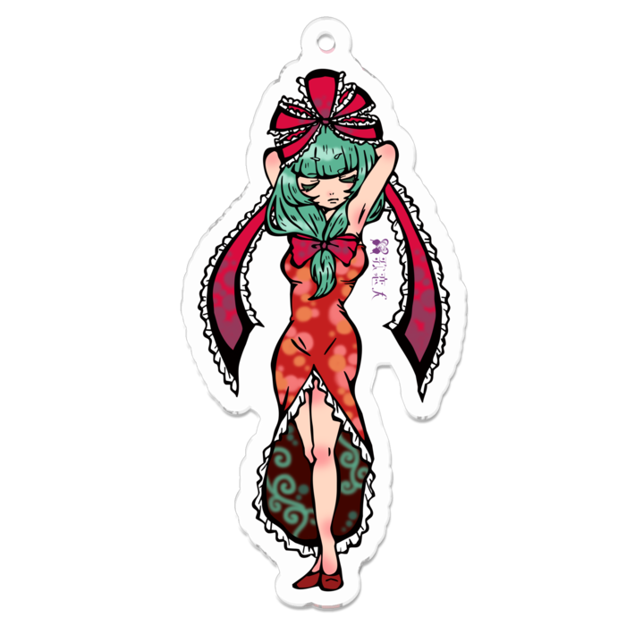 アクリルキーホルダー - 70 x 70 (mm)