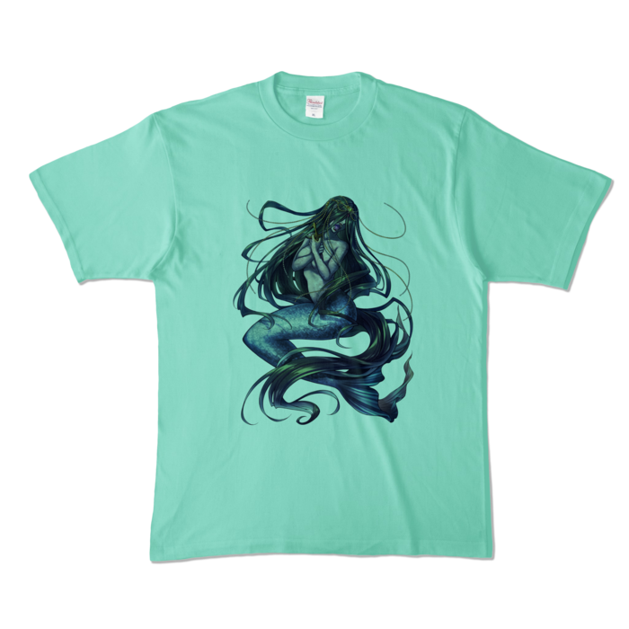 カラーTシャツ - XL - アイスグリーン (淡色)