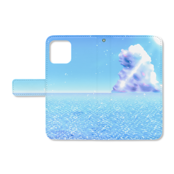 手帳型iPhoneケース - iPhone12 / 12 Pro - ストラップ穴 あり