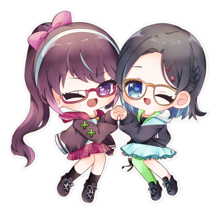 ウインクステッカー - 160 x 160 (mm)