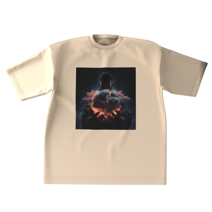 ビッグシルエットTシャツ - XL - 正面