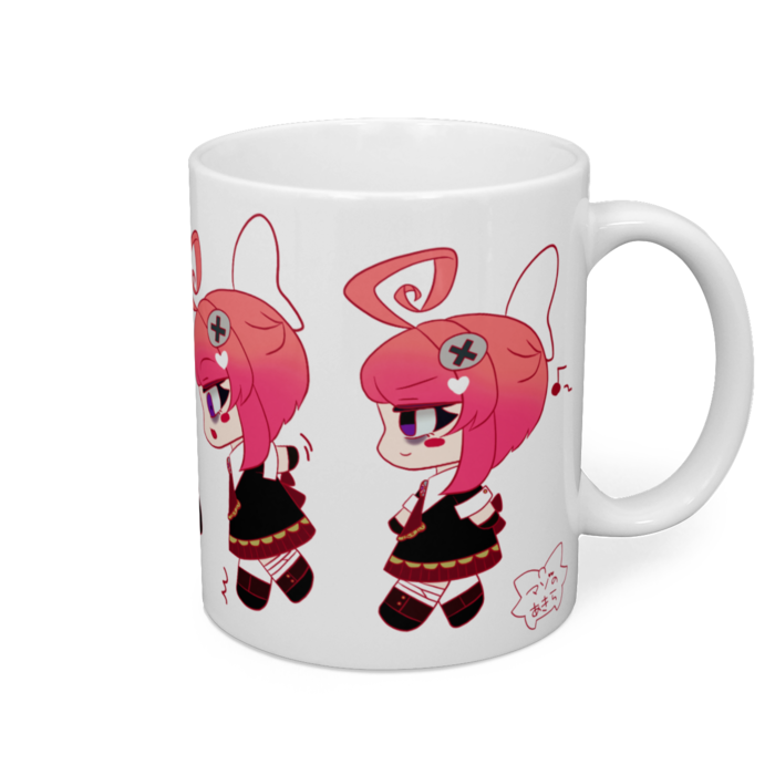 マグカップ - 直径 8 cm / 高さ 9.5 cm