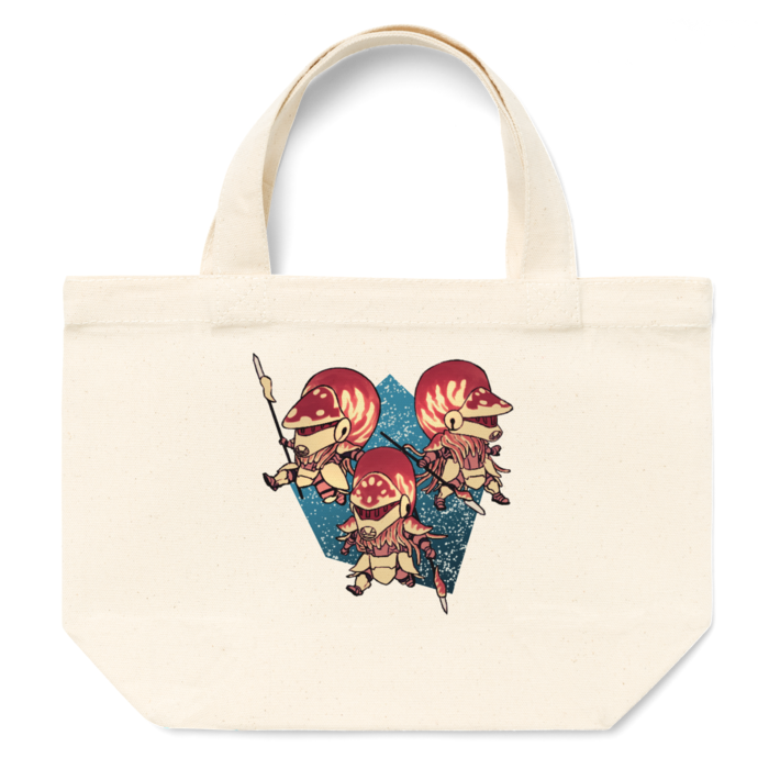 鎧オウムガイトートバッグ-出撃！