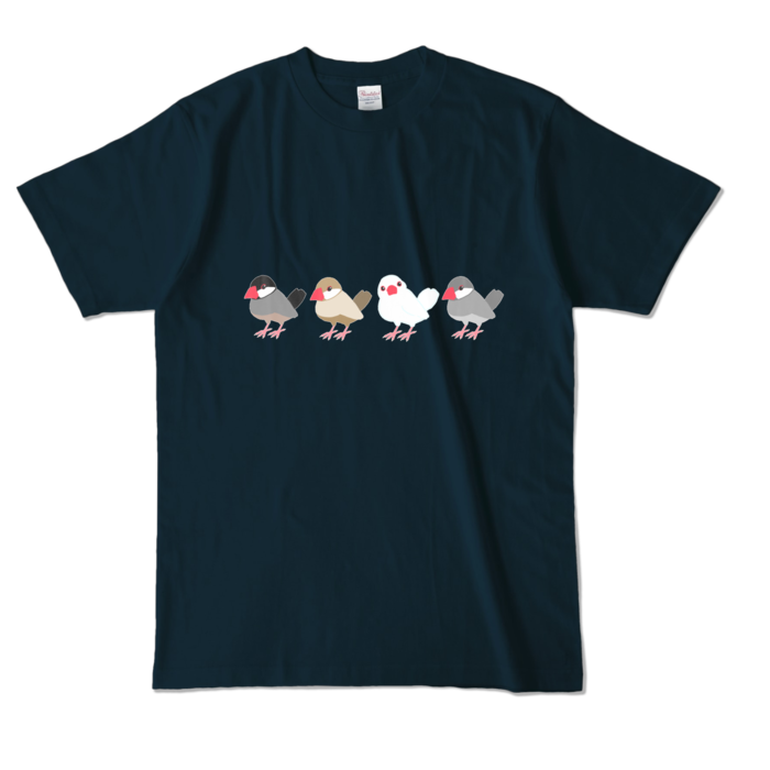 カラーTシャツ - L - ネイビー (濃色)