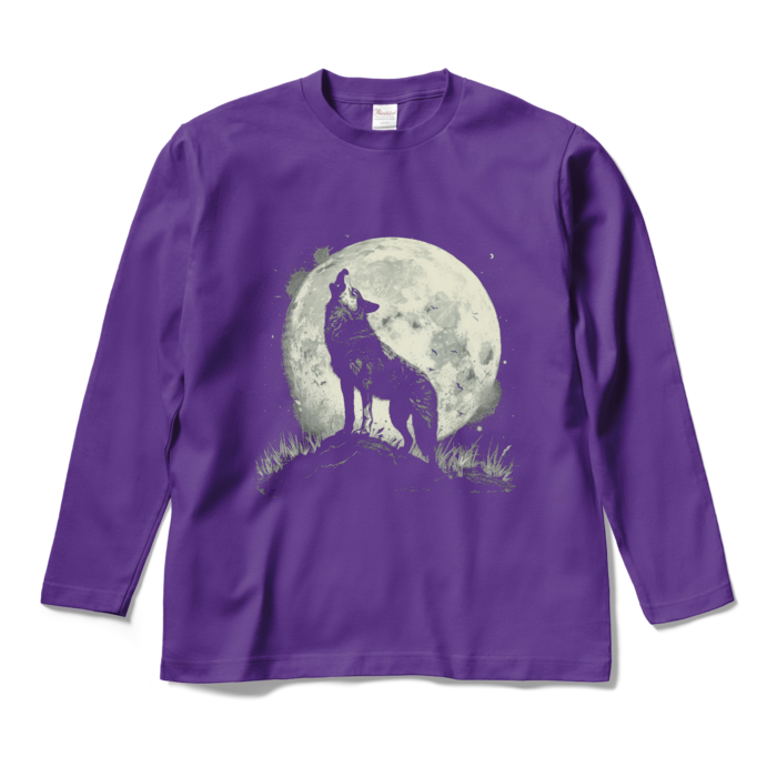 ロングスリーブTシャツ - M - パープル