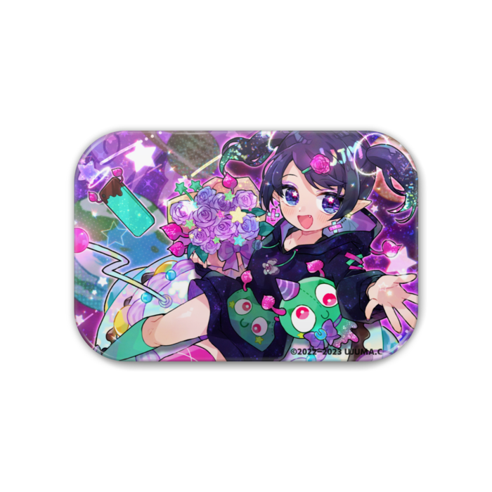 缶バッジ - 角丸 76x51mm