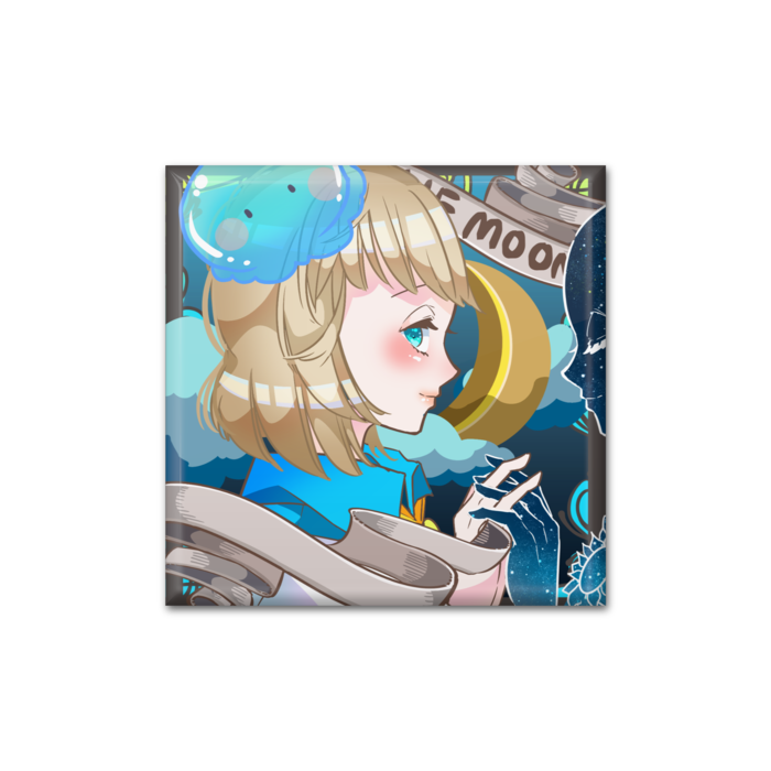 缶バッジ - 四角形40mm(1)