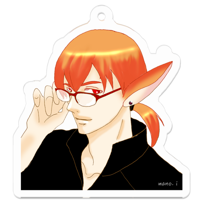 アクリルキーホルダー - 50 x 50 (mm)