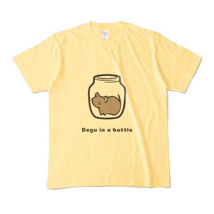 カラーTシャツ - M - ライトイエロー (淡色)