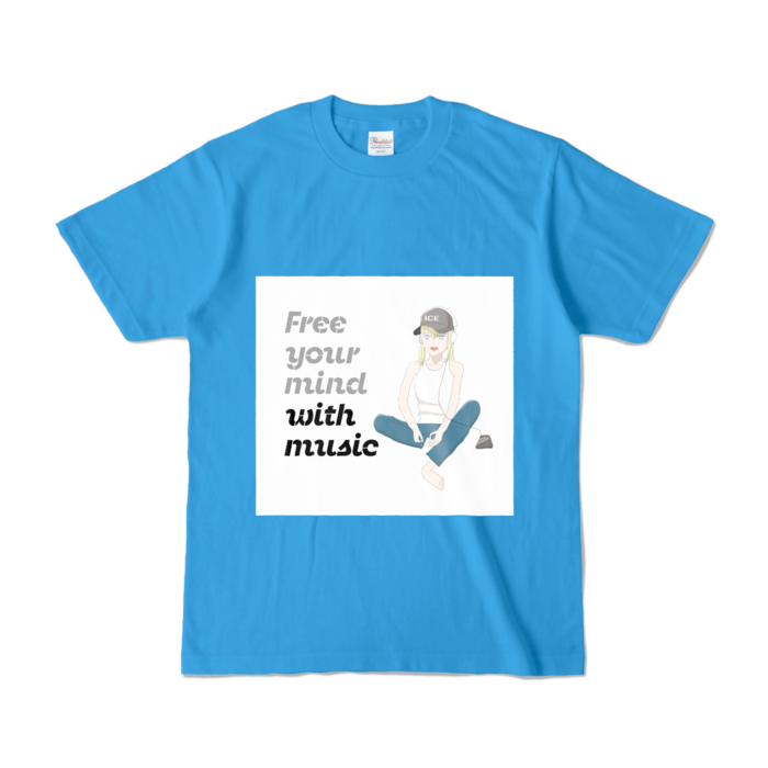 カラーTシャツ - S - ターコイズ (濃色)