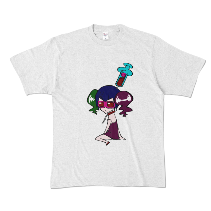 カラーTシャツ - XL - アッシュ (淡色)