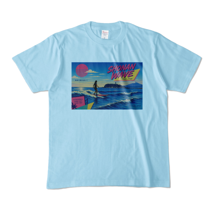 カラーTシャツ - M - ライトブルー (淡色)