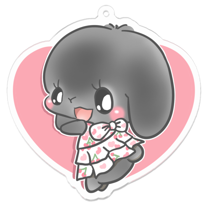 アクリルキーホルダー - 70 x 70 (mm)