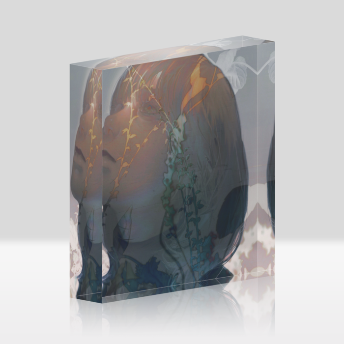 アクリルブロック - 100x100mm