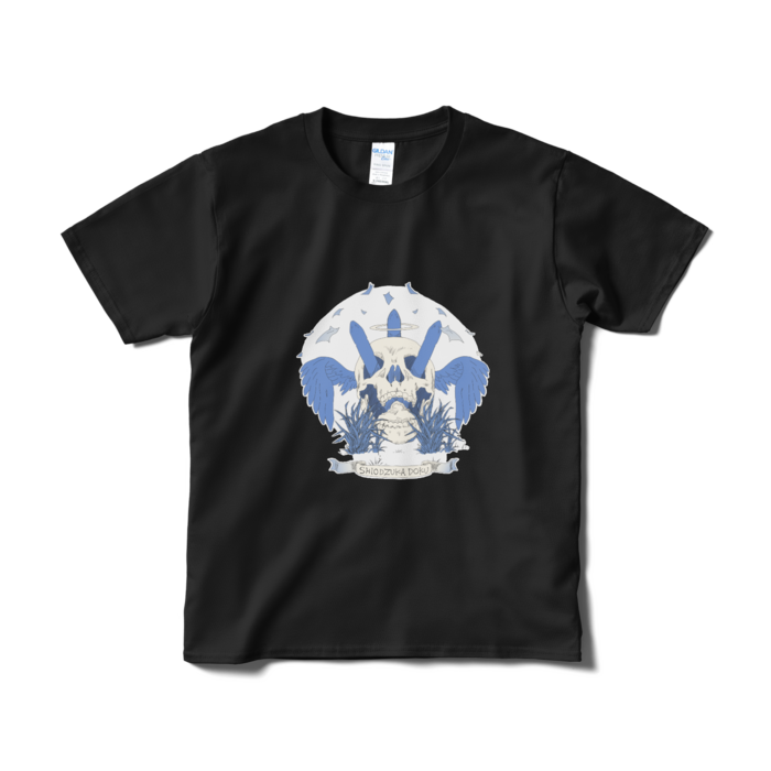 Tシャツ ブラック デザインB サイズS