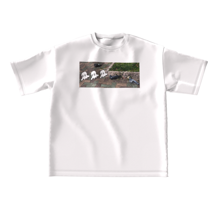 ビッグシルエットTシャツ - L - 正面
