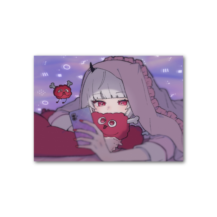 フォト風カード - 横 - 片面