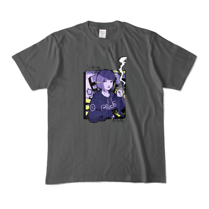 カラーTシャツ - M - チャコール (濃色)