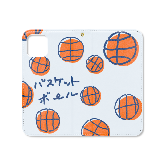 手帳型iPhoneケース(ベルトなし) - iPhone 11 Pro - ストラップ穴 あり