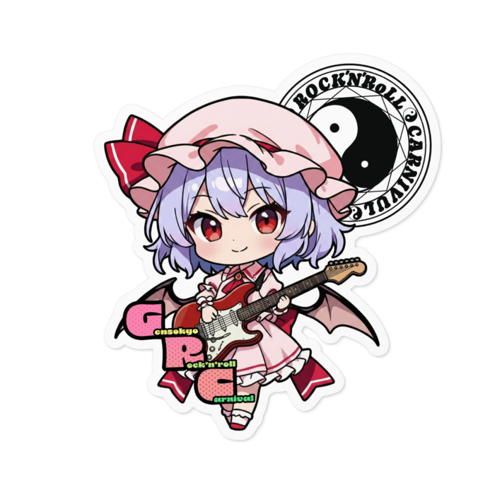 ステッカー - 100 x 100 (mm)