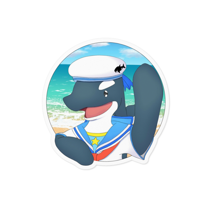 ステッカー - 100 x 100 (mm)