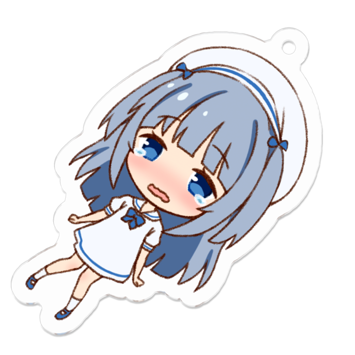 アクリルキーホルダー - 50 x 50 (mm)