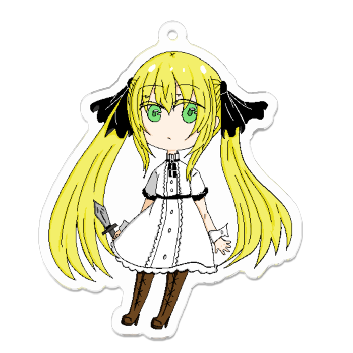 アクリルキーホルダー - 70 x 70 (mm)(1)