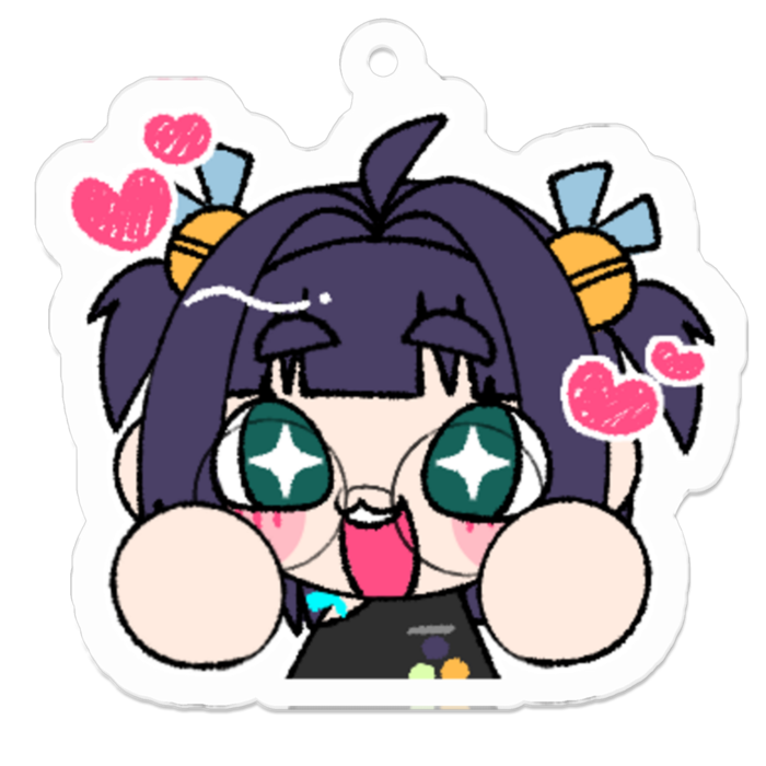 アクリルキーホルダー - 50 x 50 (mm)(2)