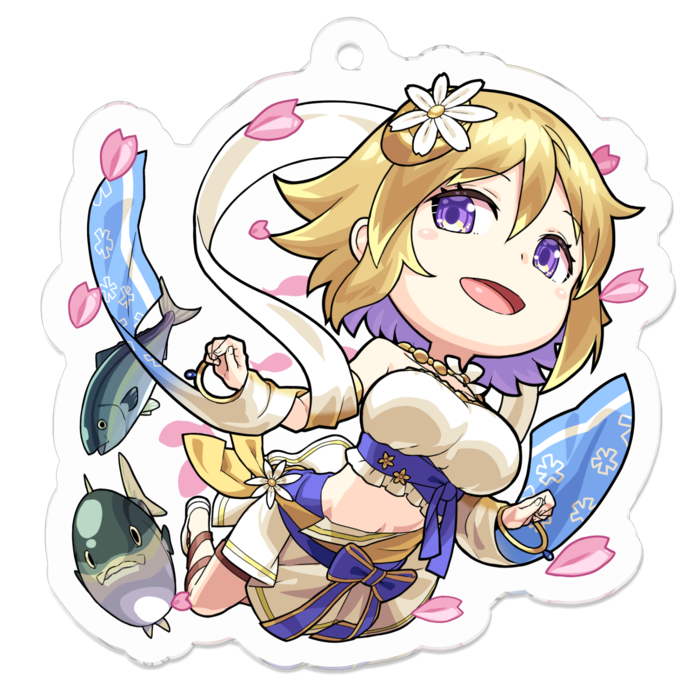アクリルキーホルダー - 50 x 50 (mm)