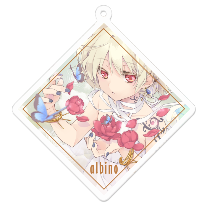 アクリルキーホルダー - 70 × 70 (mm)