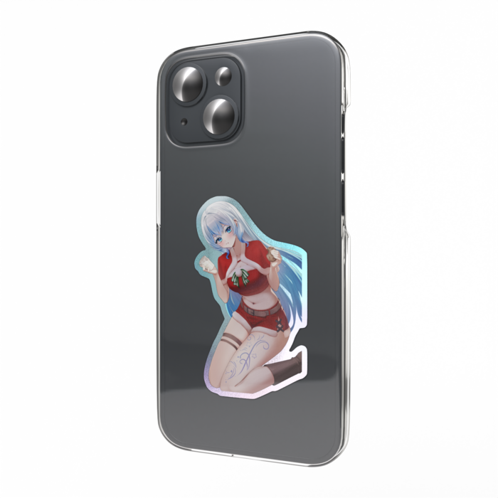 オーロラスマホステッカー - 縦