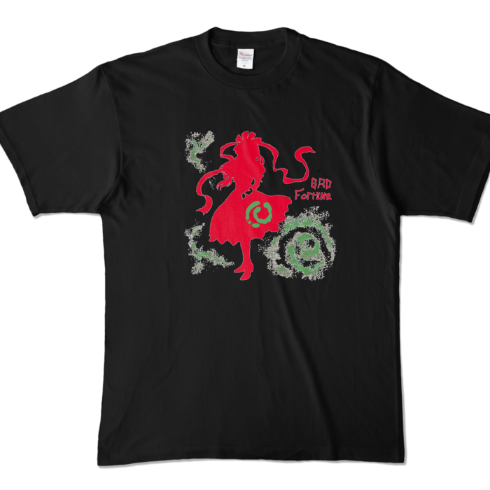 カラーTシャツ - XL - ブラック (濃色)