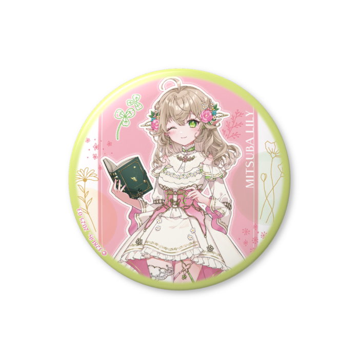缶バッジ(バリュー) - 56mm(ウインク)