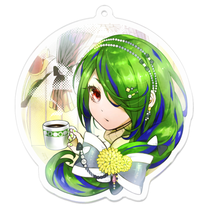アクリルキーホルダー - 70 x 70 (mm)
