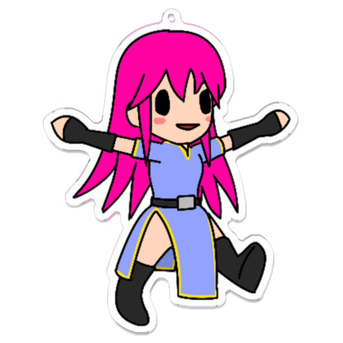 アクリルキーホルダー - 100 x 100 (mm)