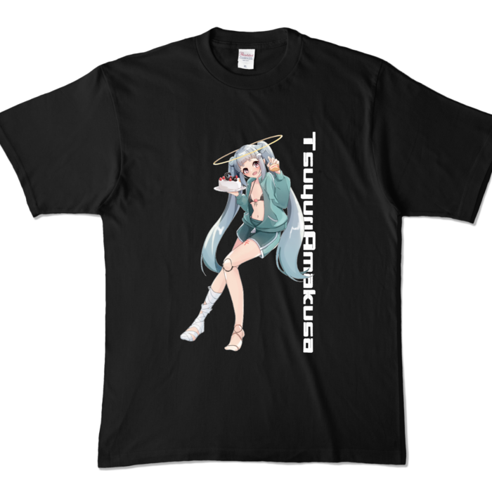 カラーTシャツ - XL - ブラック (濃色)