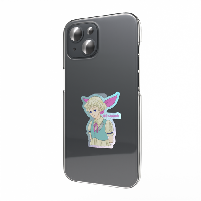 オーロラスマホステッカー - 縦