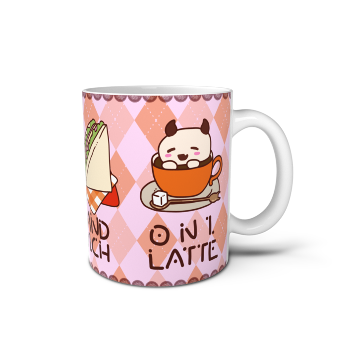 マグカップ - 直径 8 cm / 高さ 9.5 cm