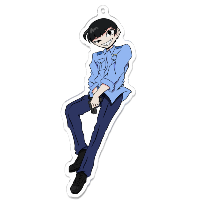 アクリルキーホルダー（コーティング） - 100 x 100 (mm)