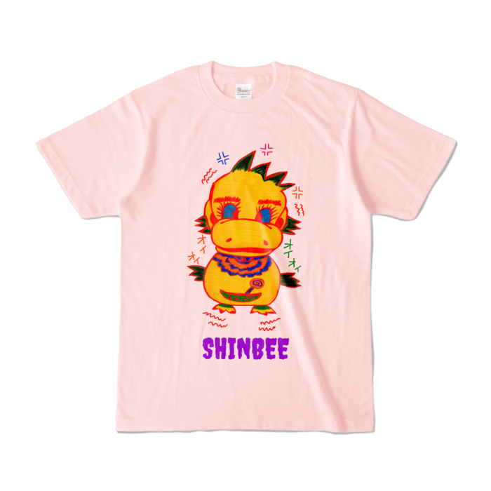 カラーTシャツ - S - ライトピンク (淡色)