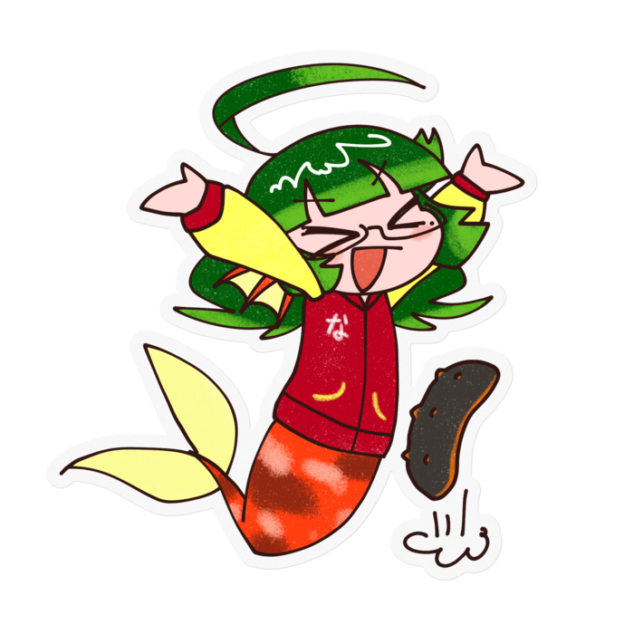 ステッカー - 100 x 100 (mm)