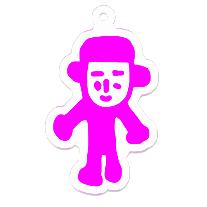 アクリルキーホルダー - 50 x 50 (mm)