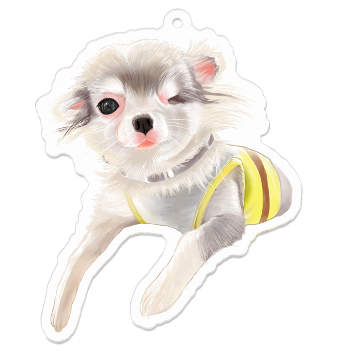 アクリルキーホルダー - 70 x 70 (mm)